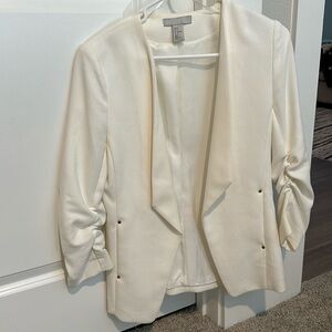 White blazer